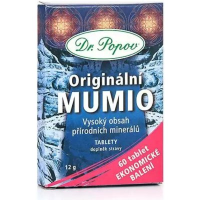 Dr.Popov Mumio 200 mg 60 tablet – Hledejceny.cz