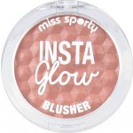 Miss Sporty Insta Glow Blusher tvářenka 1 Luminous Beige 5 g – Zboží Dáma