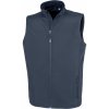 Pánská vesta Result pánská 2vrstvá softshellová vesta recycled R902M navy