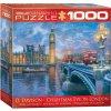 Puzzle EuroGraphics Vánoce v Londýně 1000 dílků