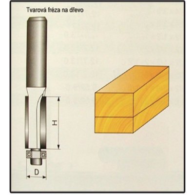 Tvarové frézy do dřeva 12x19mm – Zbozi.Blesk.cz