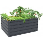 Vyvýšený záhon G21 Daisy 120 x 90 x 52 cm plechový antracitový – Zboží Mobilmania