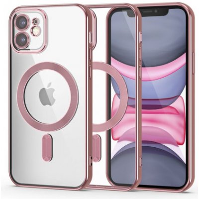 Pouzdro Tech-Protect Magshine MagSafe iPhone 11, růžové