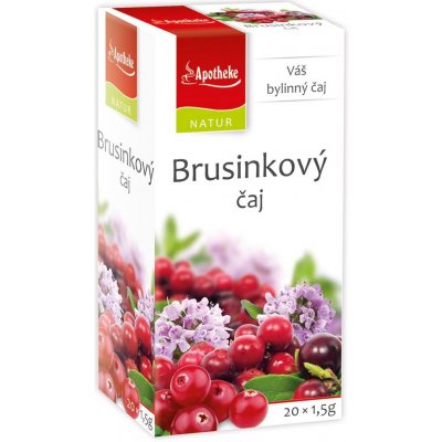 Apotheke Brusinkový čaj 20 x 1,5 g – Zbozi.Blesk.cz