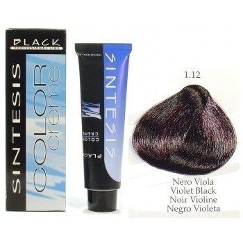 Black Sintesis barva na vlasy 1.12 černo fialová 100 ml