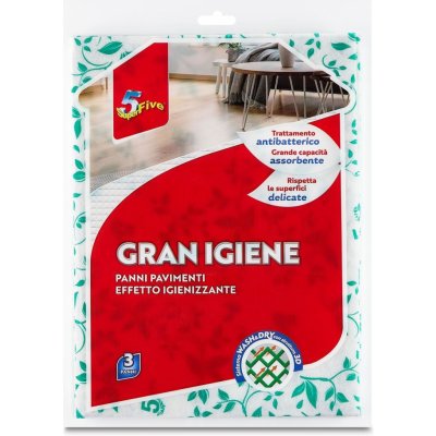SuperFive Gran Igiene utěrky na podlahu z mikrovlákna 1 ks – Zbozi.Blesk.cz