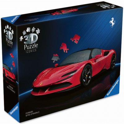 Ravensburger 3D Puzzle Ferrari SF 90 Stradale 161 ks – Zboží Dáma