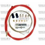 Lanko plynu univerzální sada Venhill U01-4-100-RD 6mm VNĚJŠÍ průměr (1.35m) červená