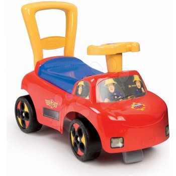 Smoby a chodítko Fireman Sam Auto 2v1 720506 červeno-žluté