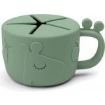 Done by Deer Happy Home Peekaboo svačinový hrneček Raffi zelený – Zboží Dáma