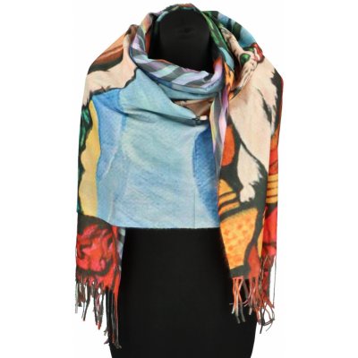 Módní dámská šála Winifre kočky 1 – Sleviste.cz