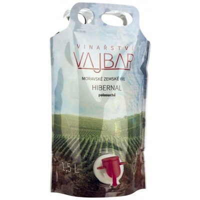 Vinařství Vajbar Hibernal Bílé 13% 1,5 l (karton) – Hledejceny.cz
