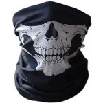 nákrčník Lebka Rocka Neck Tube Mouth Skull Wht – Sleviste.cz