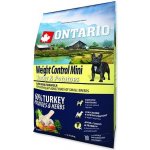 Ontario Mini Weight Control Turkey & Potatoes 2,25 kg – Hledejceny.cz