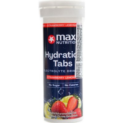 Maxi Nutrition Hydratační tablety s příchutí jahodové limonády 40 g – Sleviste.cz