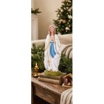 MagicHome Vánoční dekorace Panna Marie polyresin 12,7 cm – Hledejceny.cz