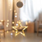 ACA DECOR LED Vánoční hvězda do okna teplá bílá barva IP20 3xAAA přísavka – Hledejceny.cz