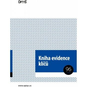 Optys 1243 kniha evidence klíčů 100listů