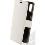 Pouzdro 1Mcz Horizon-1H Book flipové Honor 10 Lite, Huawei P Smart 2019 bílé – Sleviste.cz
