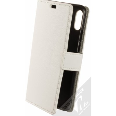 Pouzdro 1Mcz Horizon-1H Book flipové Honor 10 Lite, Huawei P Smart 2019 bílé – Sleviste.cz