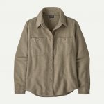 Patagonia Women's Fjord Flannel Shirt Whole Weave Seabird Grey – Hledejceny.cz