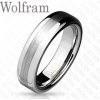 Prsteny Steel Edge Wolframové snubní prsteny 017
