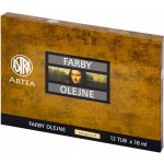 Astra Umělecké temperové barvy Artea 12 barev 20 ml 309964 – Hledejceny.cz