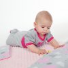 Fusak New Baby Oboustranný Set z Minky ježek mátový