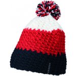 CROECHETED CAP WITH POMPON MB7940 s kulich em námořní modrá/červená/bílá – Hledejceny.cz