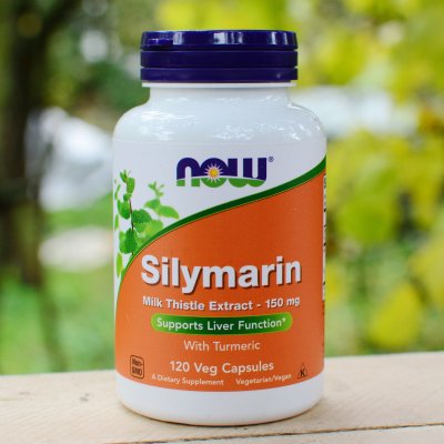 NOW Silymarin extrakt z ostropestřce mariánského 150 mg x 120 rostlinných kapslí