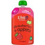 Ella's Kitchen BIO Jahoda a jablko 120 g – Sleviste.cz