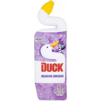 Duck 5v1 WC tekutý čistič s levandulovou vůní Lavender 750 ml