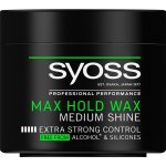 Syoss Max Hold stylingový vosk s extra silnou fixací 150 ml – Zboží Mobilmania