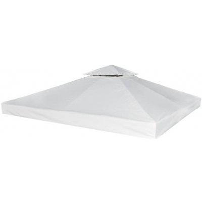 vidaXL 40874 Náhradní střecha na altán 310g/m² krémově bílá 3 x 3 m – Hledejceny.cz