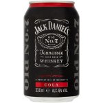 JACK DANIELS & COLA 6% 6% 0,33 l (holá láhev) – Zboží Dáma