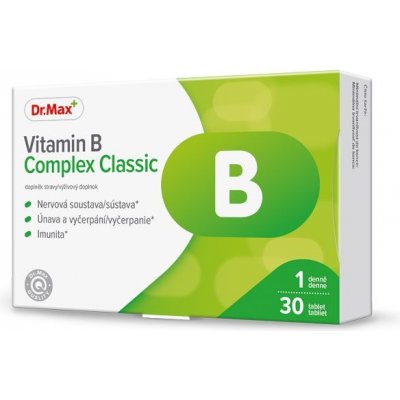 Dr. Max Vitamin B Complex Classic 30 tablet – Hledejceny.cz