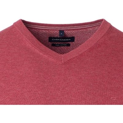 Casa Moda bavlněný svetr růžovo-červený – Zboží Dáma