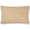 Dekorační polštář Ferm Living Polštář Crease light sand 60x40