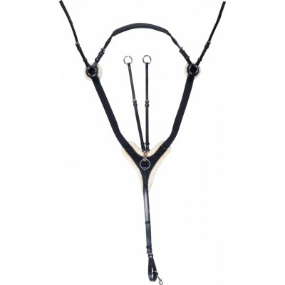 HKM Poprsník kožený Cambridge černý – Zboží Mobilmania