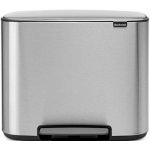 Brabantia Bo pedálový koš 11 + 23 L matná ocel FPP 121241 – Sleviste.cz