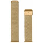 Garett řemínek 18 mm, zlatý kovový, typ Mesh - STRAP_GLD_STL_18MM – Zboží Živě