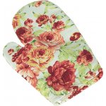 Bellatex Kuchyňská chňapka Pivoňka růžová, zelená 28x18 cm – Hledejceny.cz