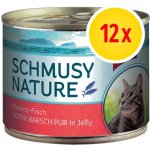 Schmussy Nature s rybí příchutí Sardinka Pur 12 x 185 g – Hledejceny.cz