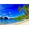 Tapety WEBLUX 40824413 Samolepka fólie panoramic beautiful beach scenery panoramatické krásné pláže scenérie rozměry 200 x 144 cm