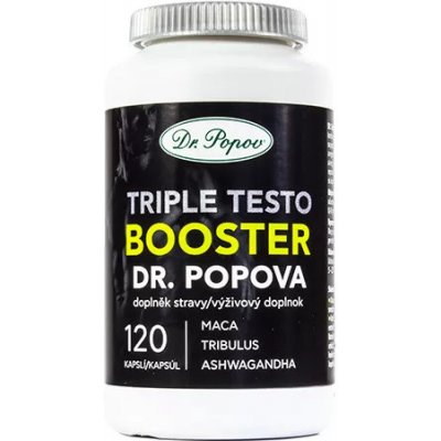 Dr. Popov Triple Testo BOOSTER 120 kapslí – Zbozi.Blesk.cz