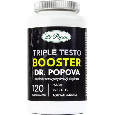 Dr. Popov Triple Testo BOOSTER 120 kapslí – Sleviste.cz