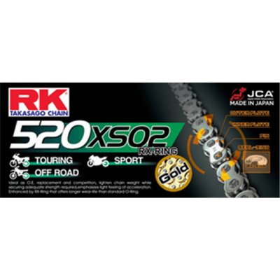 RK Racing Chain Řetěz 520 XSO2 114 – Hledejceny.cz