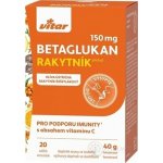 Vitar Betaglukan 150 mg prášek v sáčcích, příchuť rakytník 20 ks – Hledejceny.cz