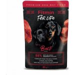 Fitmin dog For Life adult puppy beef 85 g – Sleviste.cz