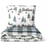 Darré bavlna povlečení Vánoce na horách 140x200 70x90 – Zboží Mobilmania